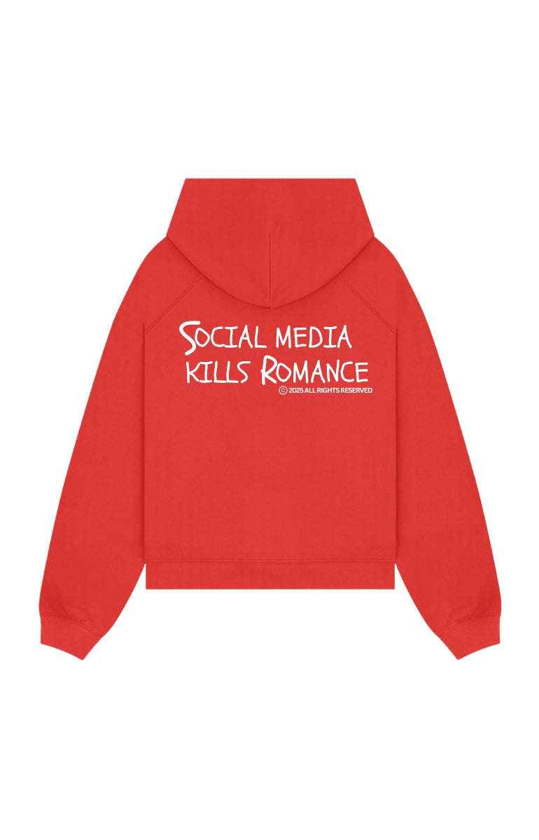 Social Media Kills Romance Hoodie