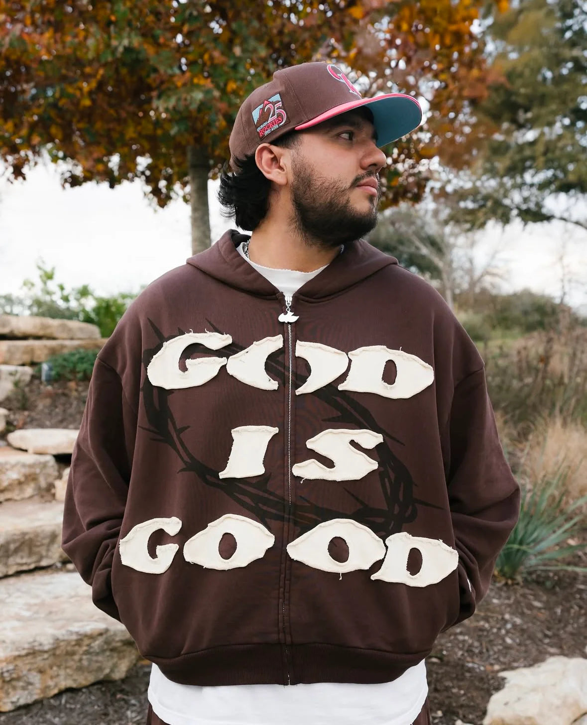 "GOD IS GOOD" Zip Up