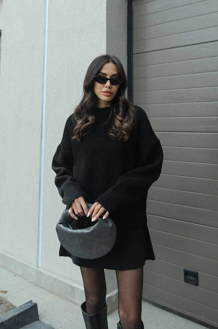 Violet Knit Set