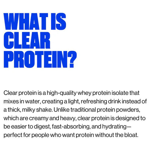 Clear Whey Protein