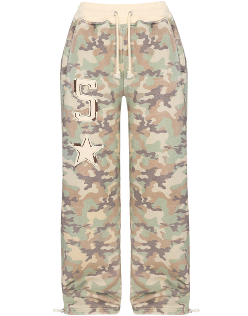Camo Baggy Sweatpants
