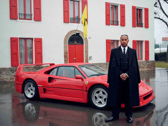 Hamilton Ferrari Oversized Sweater