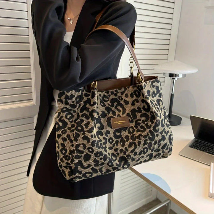 Viral Leopard Tote Bag