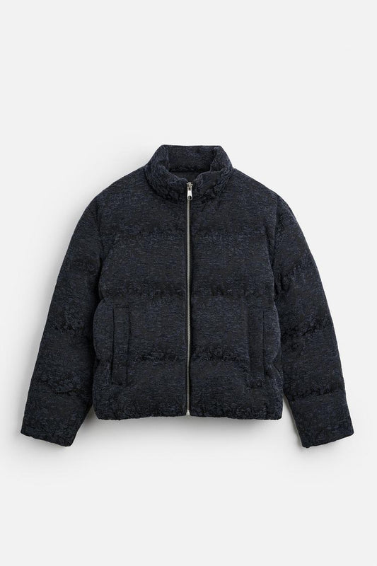 JACQUARD PUFFER JACKET