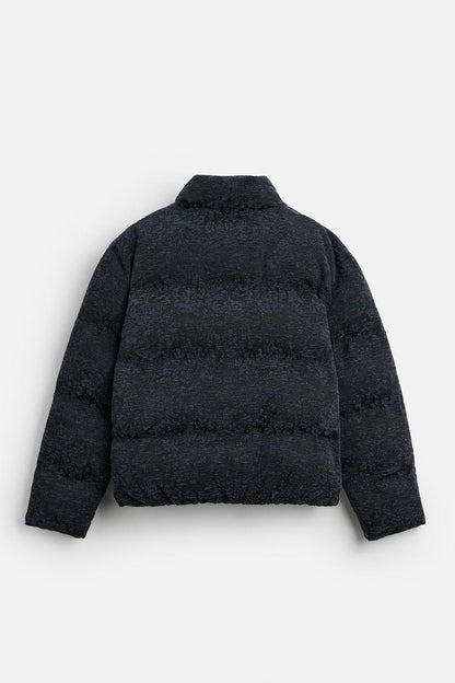 JACQUARD PUFFER JACKET