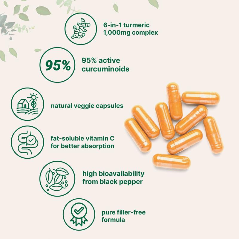 Alo Organics™ Turmeric Curcumin 1000mg
