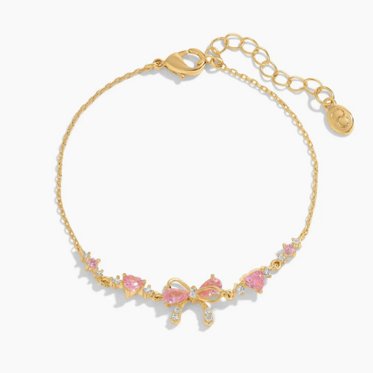 Heart Bow Bracelet