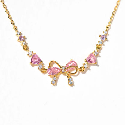 Heart Bow Bracelet