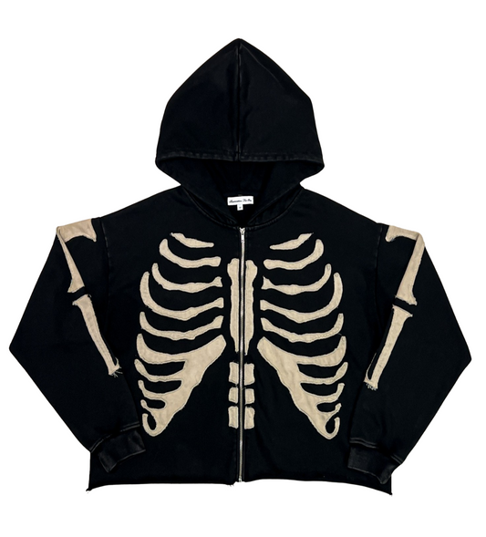 Bones Zip-Up Hoodie