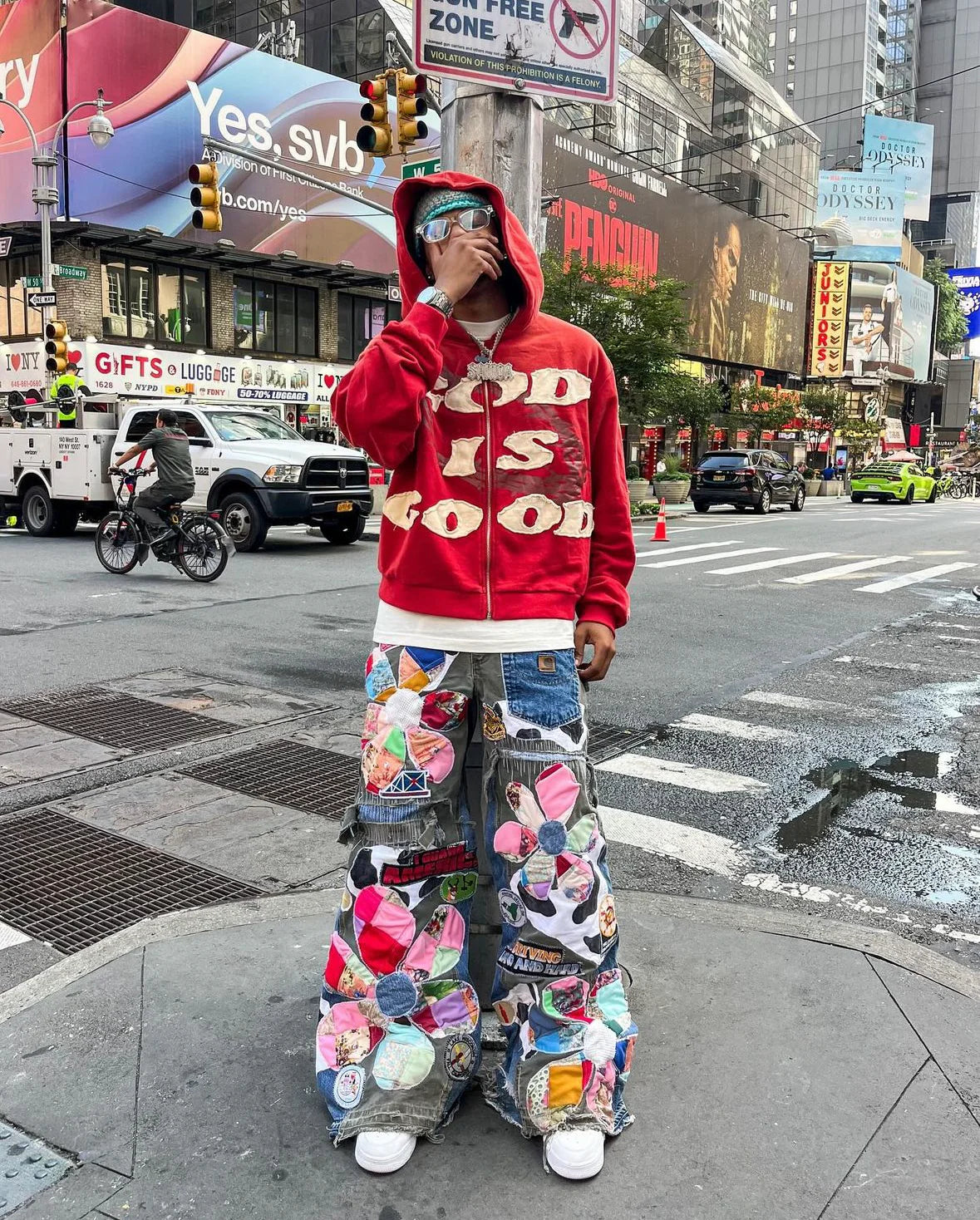 "GOD IS GOOD" Zip Up