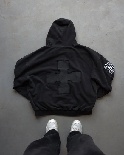 "COMPANY 8" ZIP-UP HOODIE