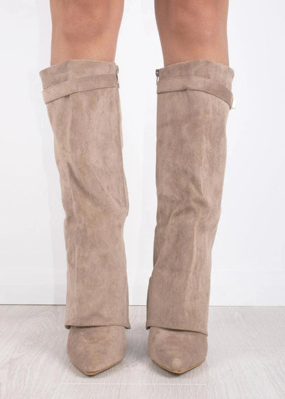 LAVISTA SUEDE KNEE HIGH BOOTS