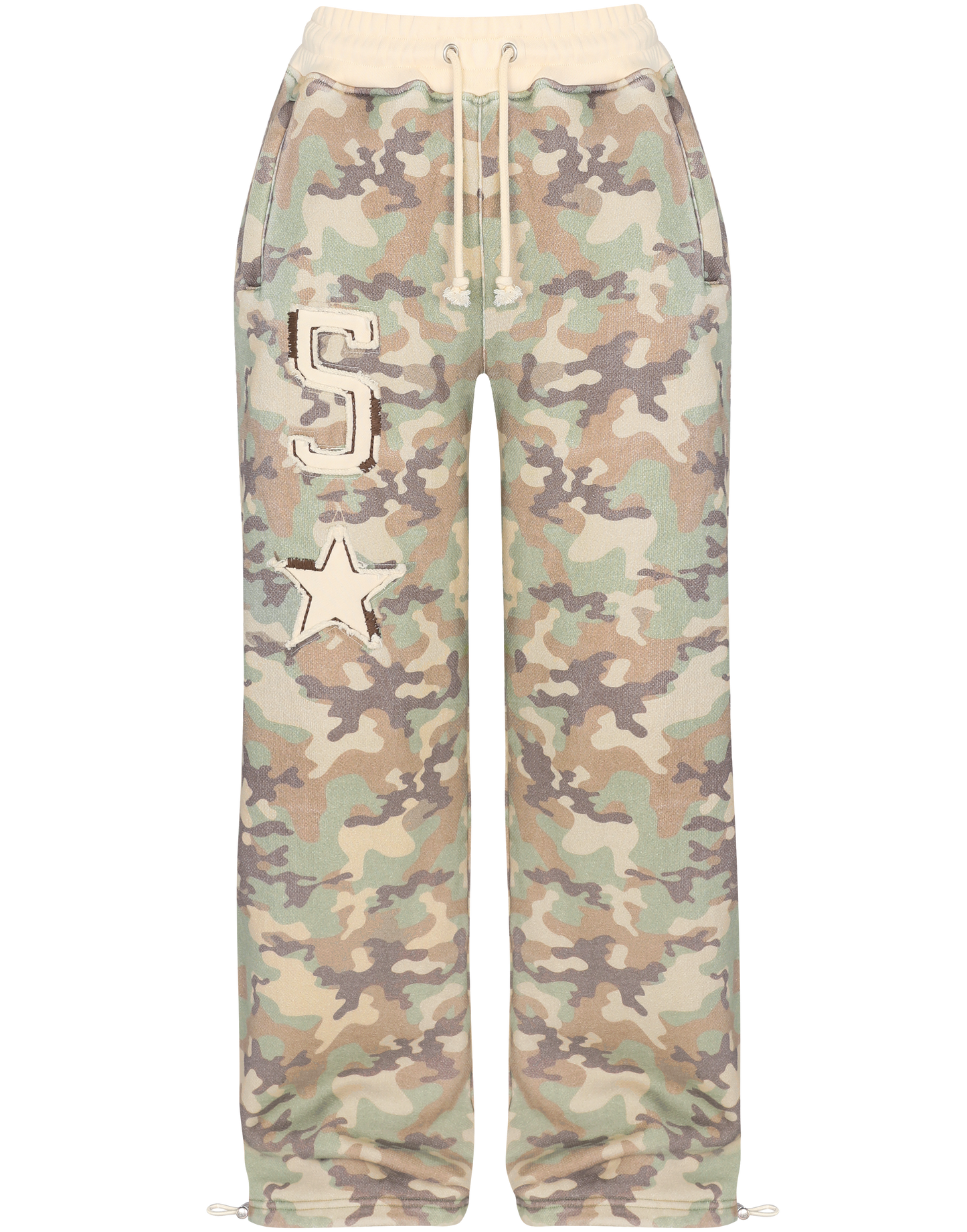 Camo Baggy Sweatpants