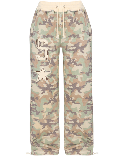 Camo Baggy Sweatpants