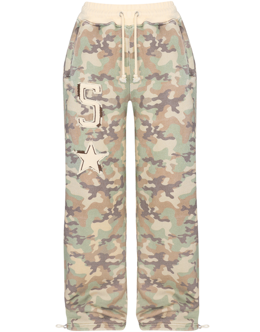 Camo Baggy Sweatpants