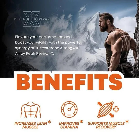 Turkesterone + Tongkat Ali | Natural Muscle Support & Recovery Capsules (1000mg)