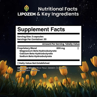 Lipozem - 100% Natural BHB Formula