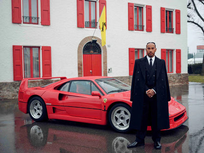 Hamilton Ferrari Oversized Sweater