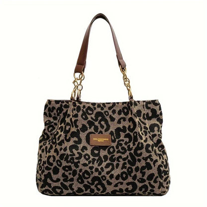 Viral Leopard Tote Bag