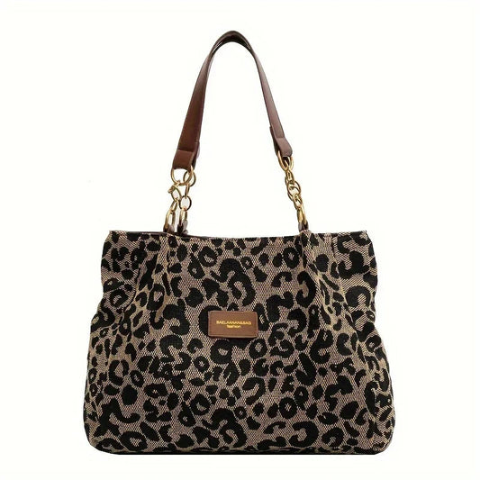 Viral Leopard Tote Bag