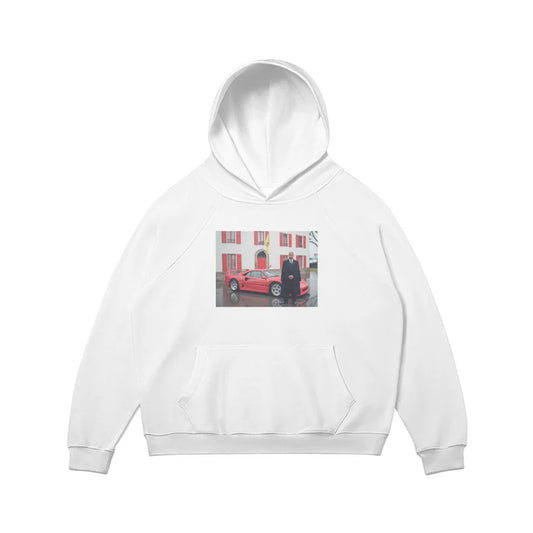 Hamilton Ferrari Oversized Hoodie